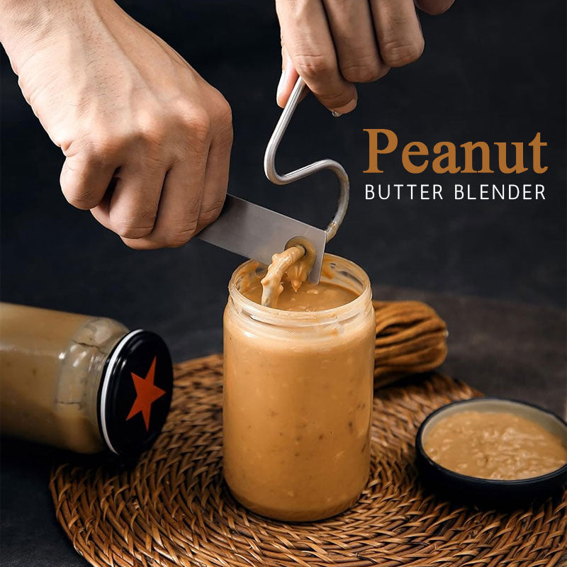 Peanøttsmørblender i rustfritt stål