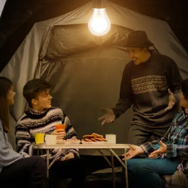 Type C-ladepære med retro-lys for utendørs camping