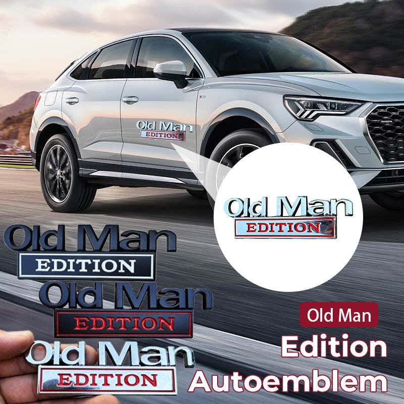 Bilskilt for seniorer/🚗 Old Man Edition bilemblem