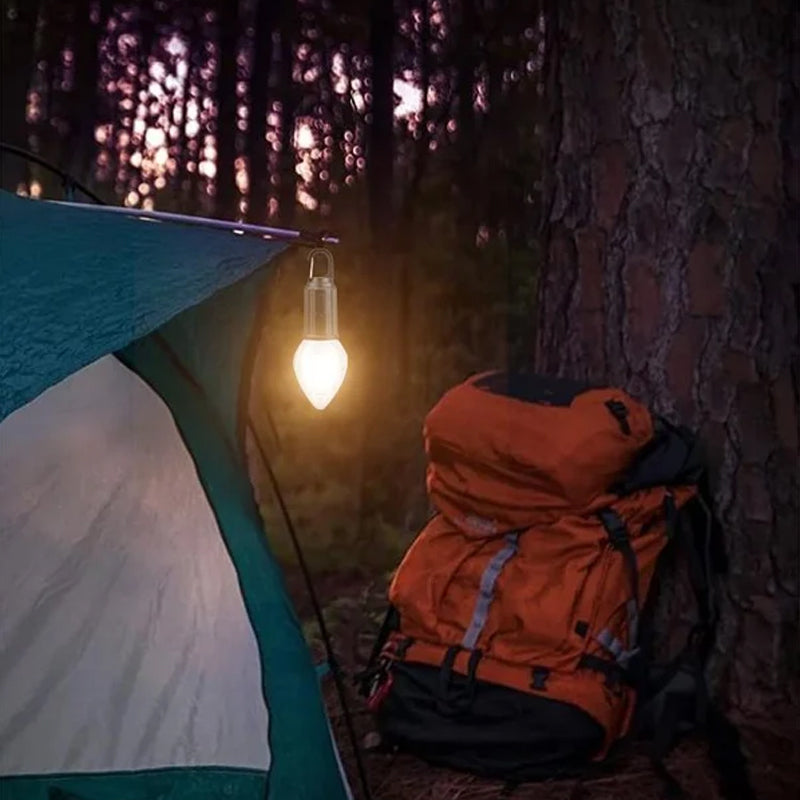 Type C-ladepære med retro-lys for utendørs camping
