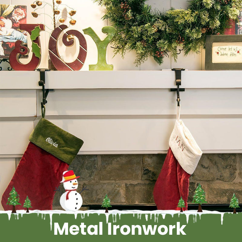🎄Peiskroker i metall til jul🎅