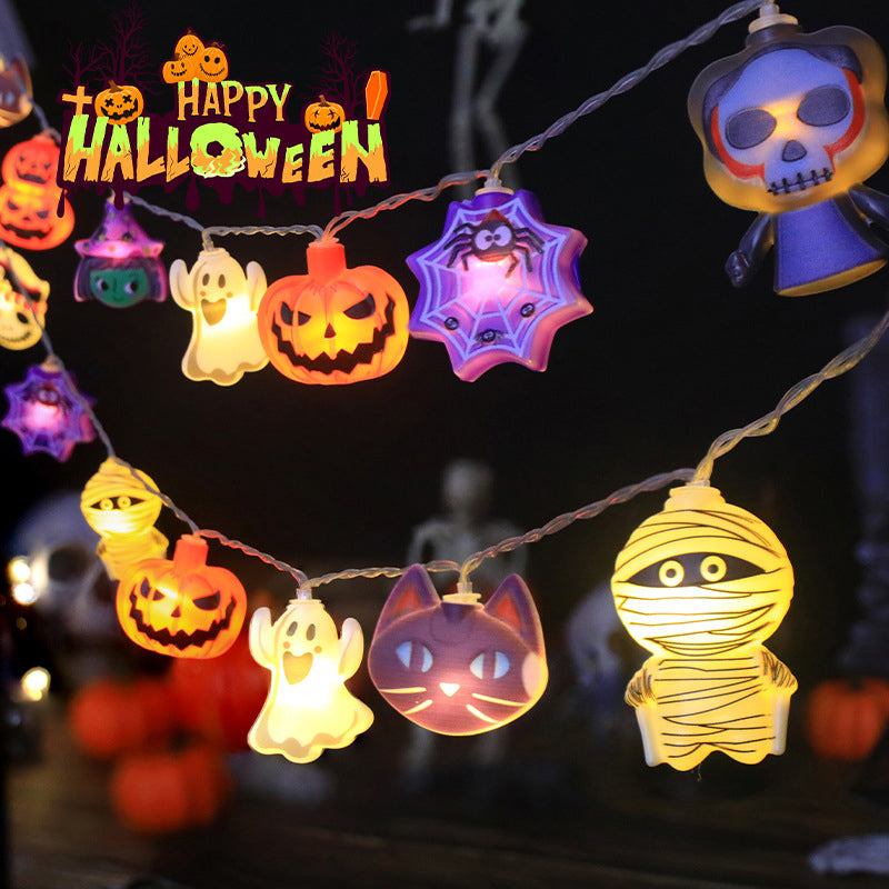 🎃Halloween Strenglys | Søt Halloween-Fest👻