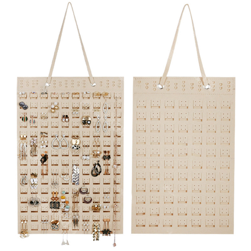 🔥2023 hot sale - Oppbevaringspose av filt for hengende smykker/Convenient jewelry storage hanging bag