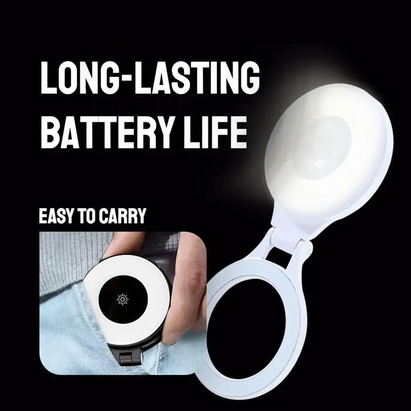 Magnetisk påfyllingslys for mobiltelefoner