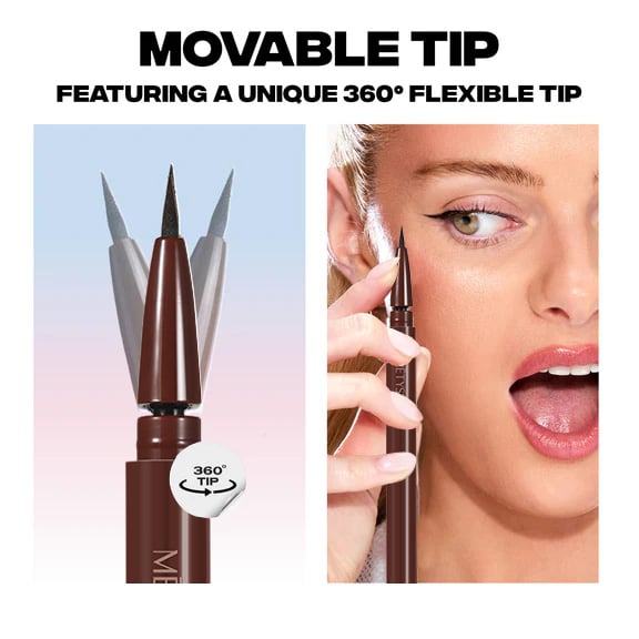🔥Siste dag Kjøp 1 få 1 gratis - 🎁360° roterbar spiss | Vannfast flytende eyeliner