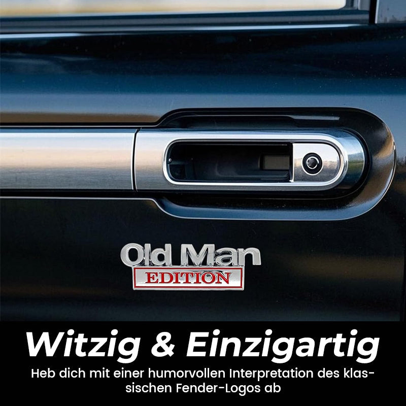 Bilskilt for seniorer/🚗 Old Man Edition bilemblem