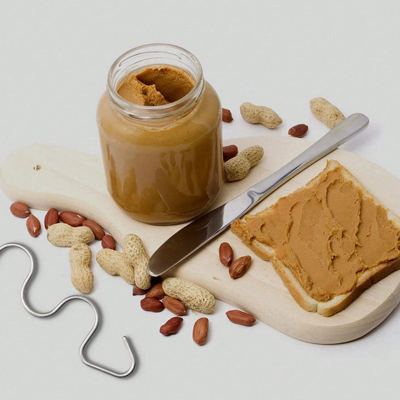 Peanøttsmørblender i rustfritt stål