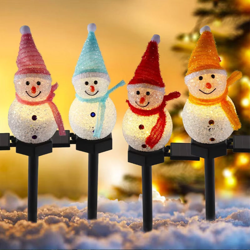 Solcelledrevet snøkulebelysning 🌟🎄☃️
