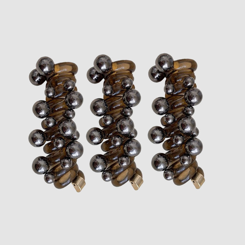 Perleformet Spiral Hårstrikk