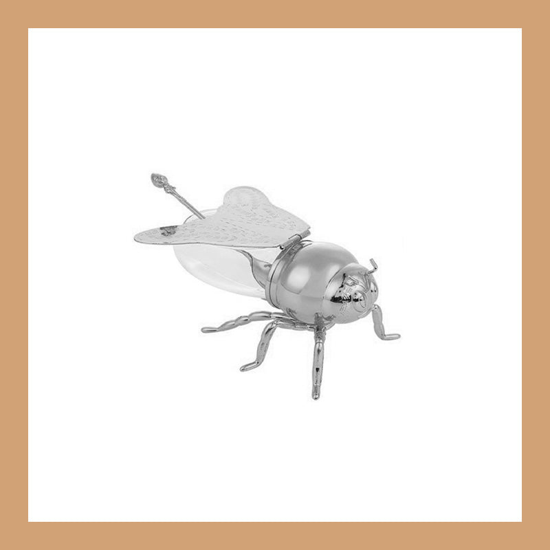 Krydderkrukke i klassisk stil (med skje)