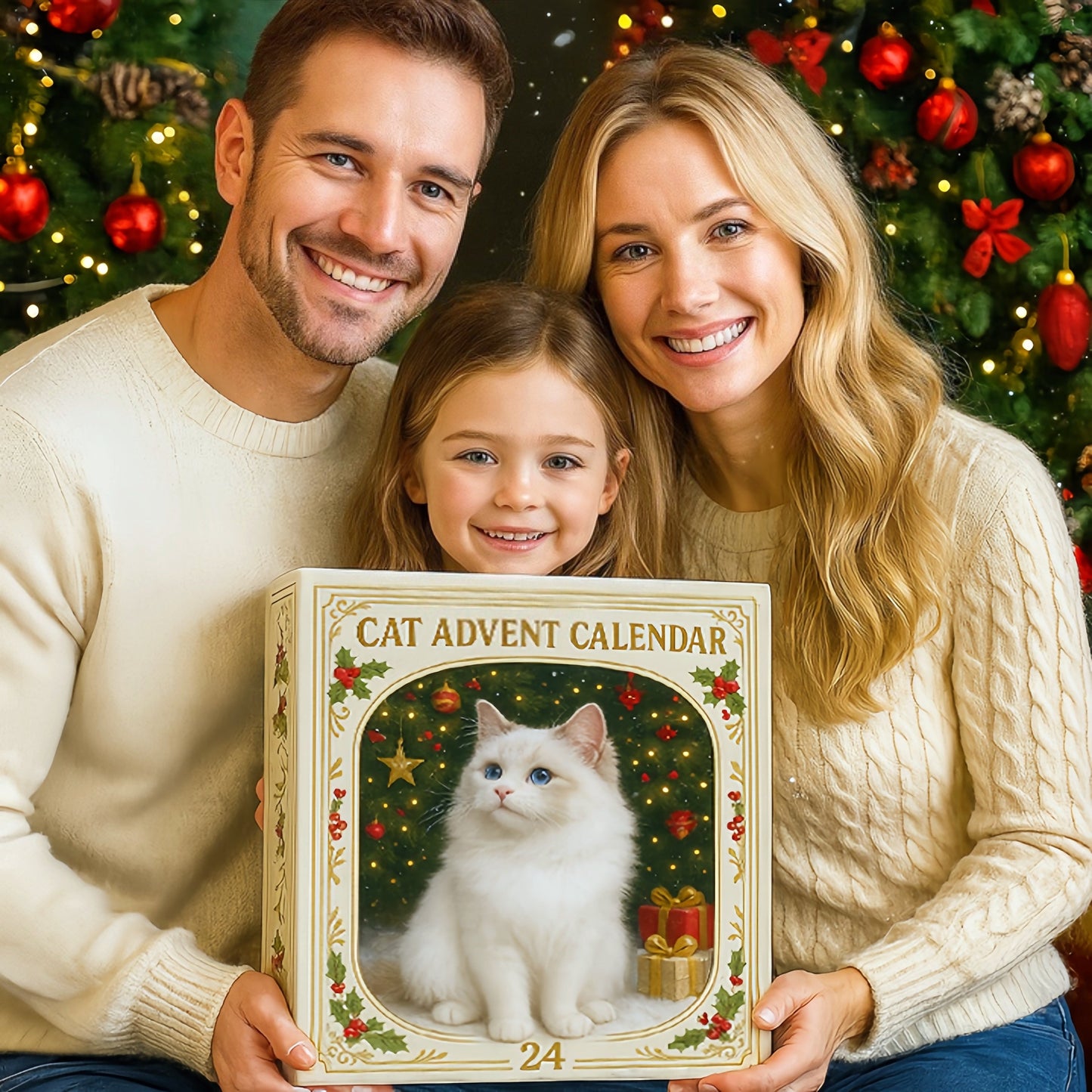 🌲Julegave – Perfekt jul – Adventskalender for katteelskere 2025