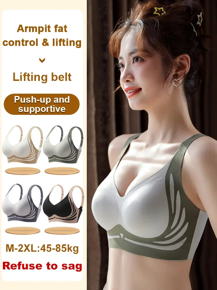 🌸Lifting Anti-Sagging Trådløs Push-up BH🌸Kjøp 2 GRATIS FRAKT