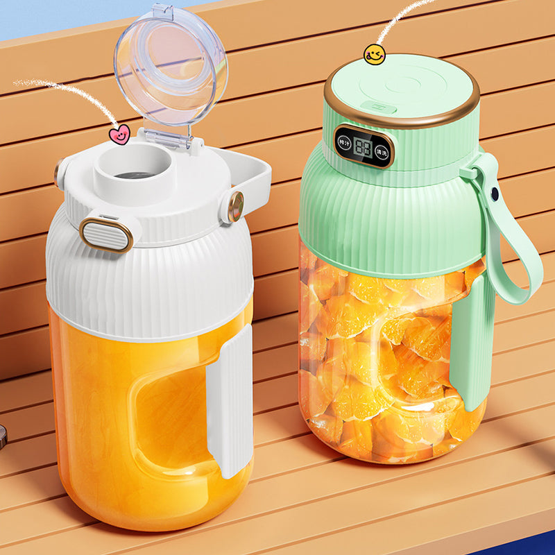 Varmt sommersalg ❄️Multifunktionaler bærbar juicekopp med digital skjerm