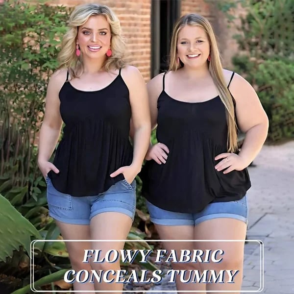 🔥2025 Ny ankomst 🔥Løssittende tanktopp med innebygd BH