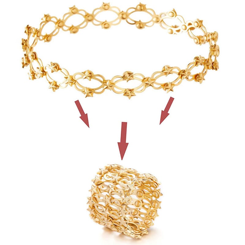 🔥Kjøp 1 få 1 gratis🔥Sammenleggbart ringarmbånd