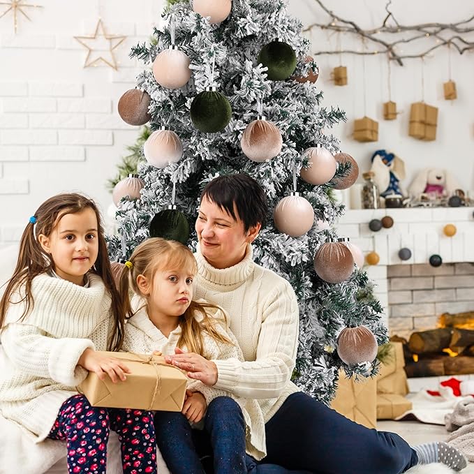 🎄Juletrepynt Fløyelsball🎁