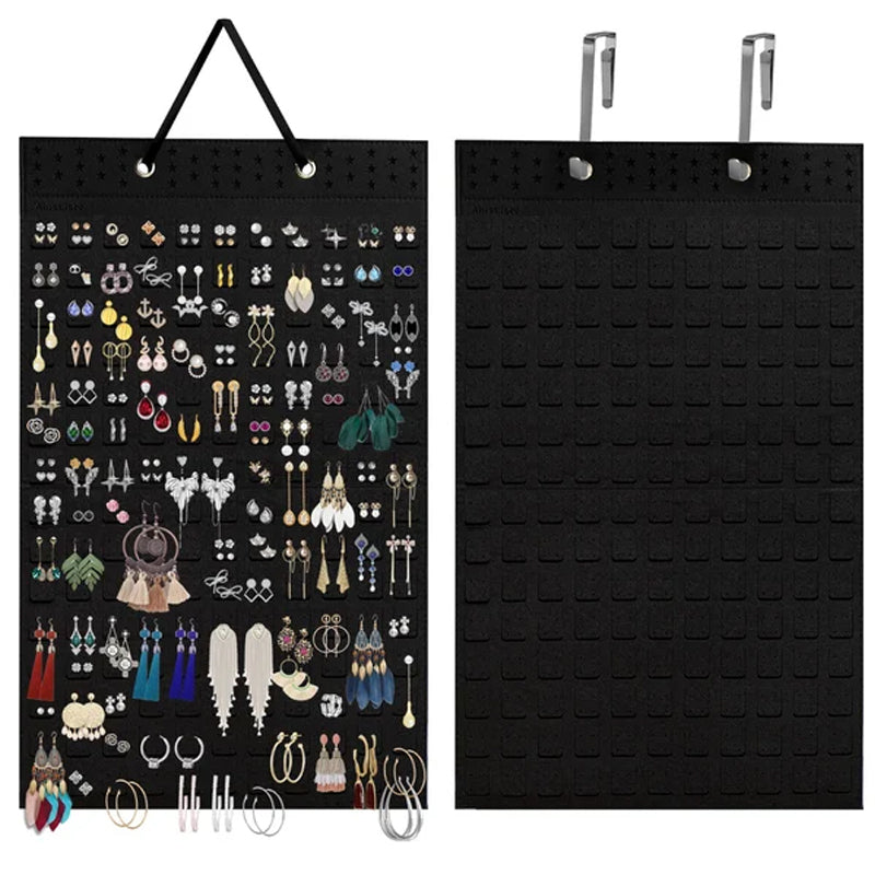 🔥2023 hot sale - Oppbevaringspose av filt for hengende smykker/Convenient jewelry storage hanging bag