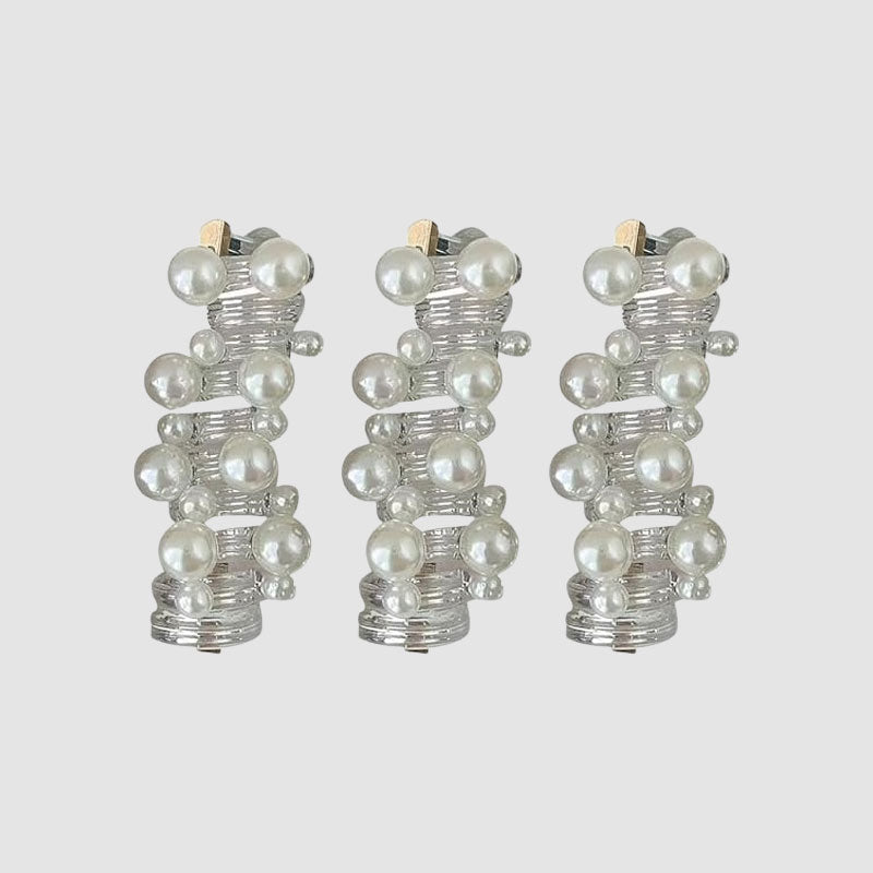 Perleformet Spiral Hårstrikk