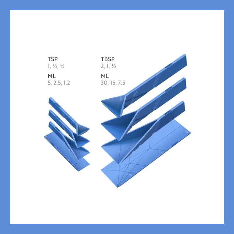 Polygon Flat 3 i 1 måleskje