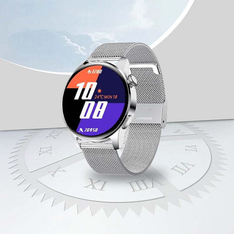 Pulsmåling av blodsukker, sportsklokke med Bluetooth-samtaler/Heart rate blood glucose monitoring, Bluetooth call sports watch