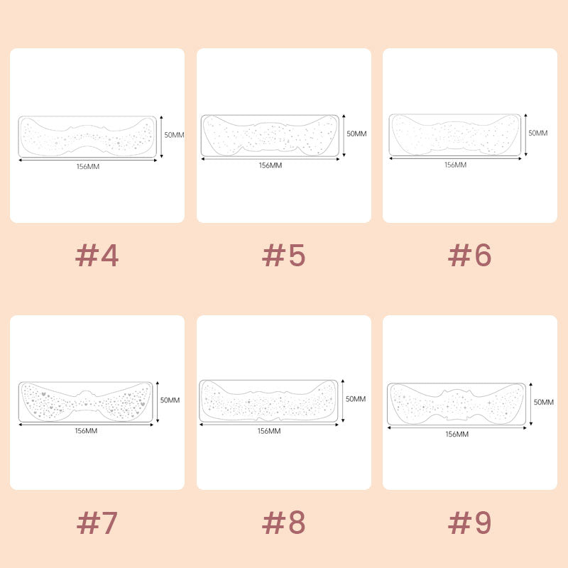 Tatoveringsklistremerker med fregner