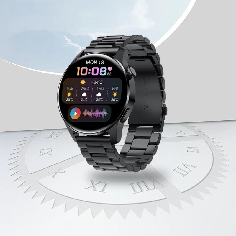 Pulsmåling av blodsukker, sportsklokke med Bluetooth-samtaler/Heart rate blood glucose monitoring, Bluetooth call sports watch