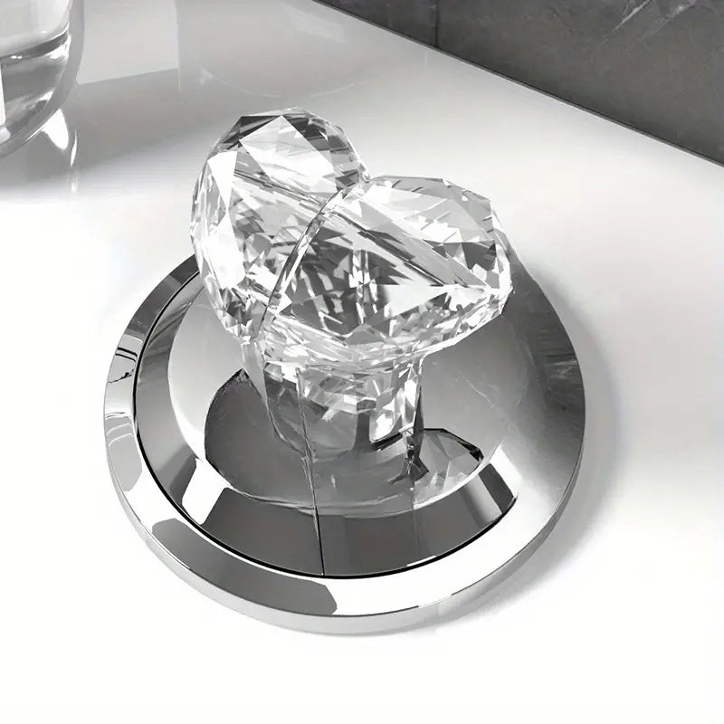 Fargerikt hjerteformet toalettinnføringshjelpemiddel/Love toilet tank press