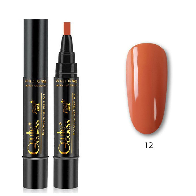 Ett-trinns lim Tre-i-ett Neglelakkpenn