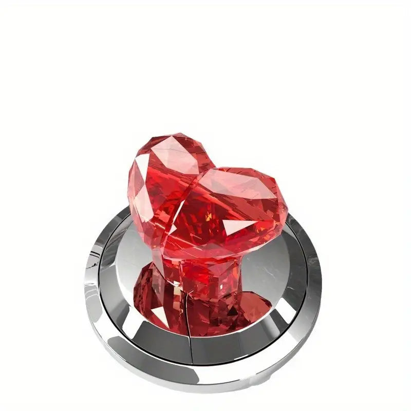 Fargerikt hjerteformet toalettinnføringshjelpemiddel/Love toilet tank press