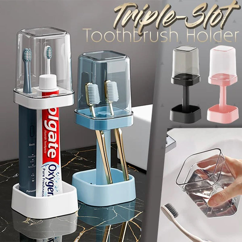 Oppbevaringsstativ for tannbørste (med deksel)/Storage rack for toothbrush (with cover)
