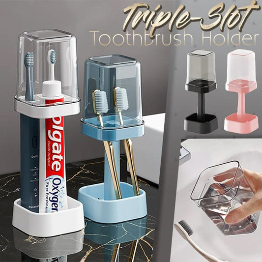 Oppbevaringsstativ for tannbørste (med deksel)/Storage rack for toothbrush (with cover)