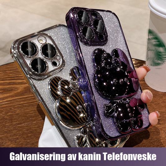 Elektropletterende kanintelefonveske