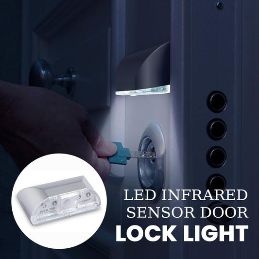 LED-lampe med infrarød sensor for dørlås 🔆