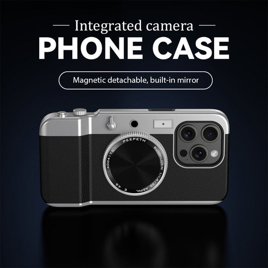 Integrert mobiltelefonveske for kamera
