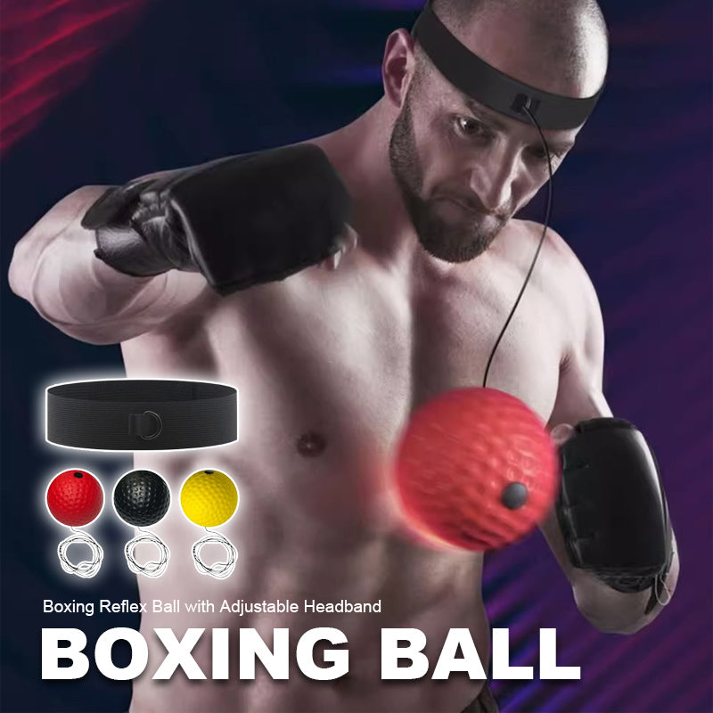 Bokseball med justerbar hodebøyle