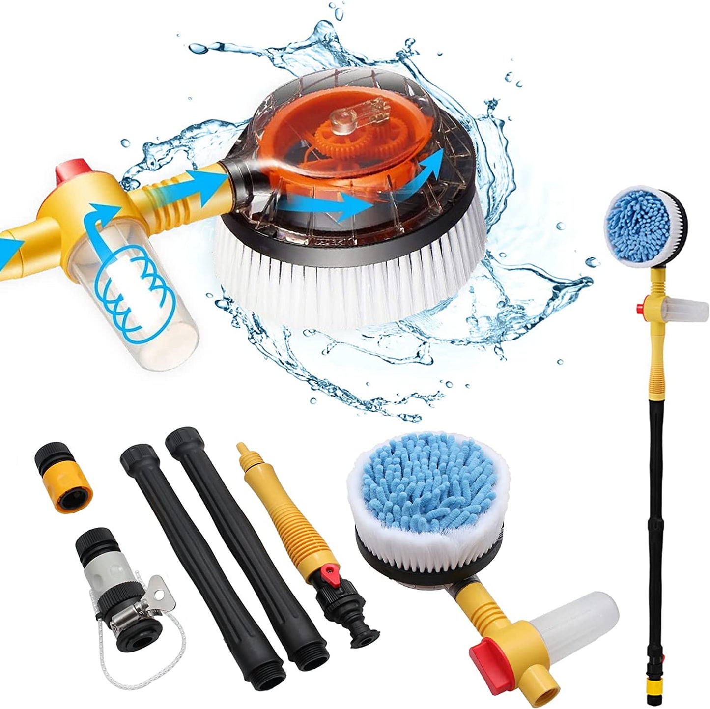 🔥Nye selvspinnende mopper for bilvask