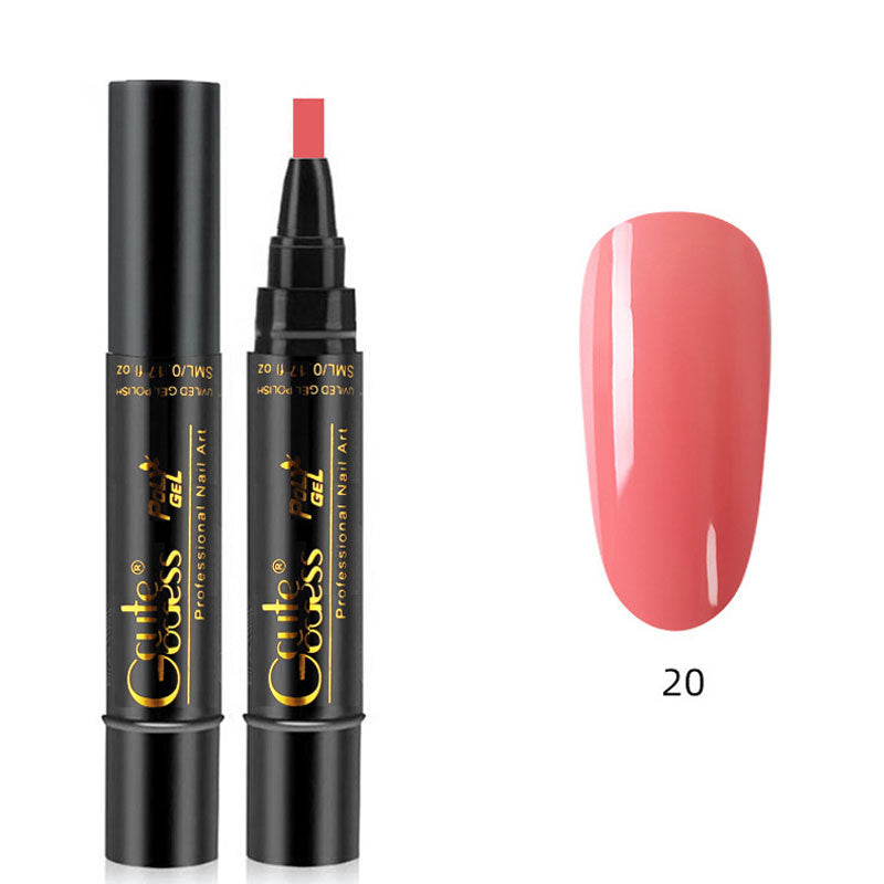 Ett-trinns lim Tre-i-ett Neglelakkpenn