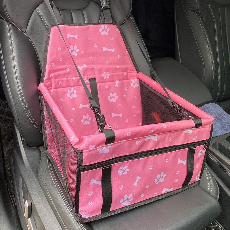 Bilsikkerhetssete for hunder og katter/Car safety seat for dogs and cats