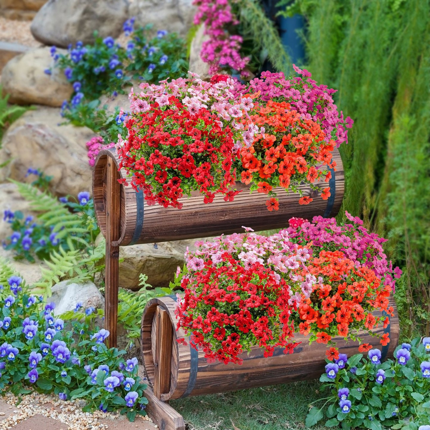 💥Kunstige blomster til utendørsbruk💐