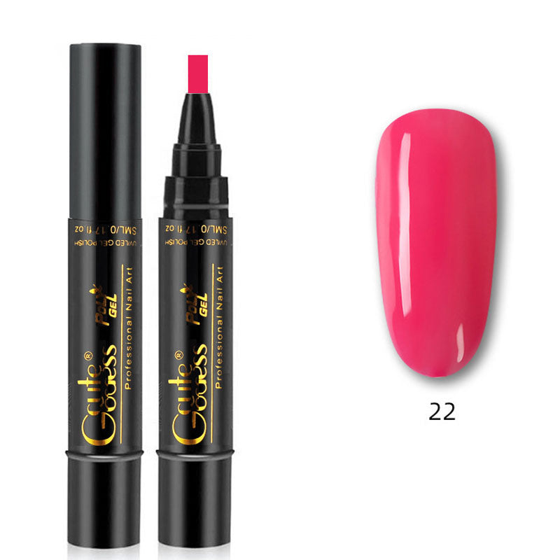 Ett-trinns lim Tre-i-ett Neglelakkpenn