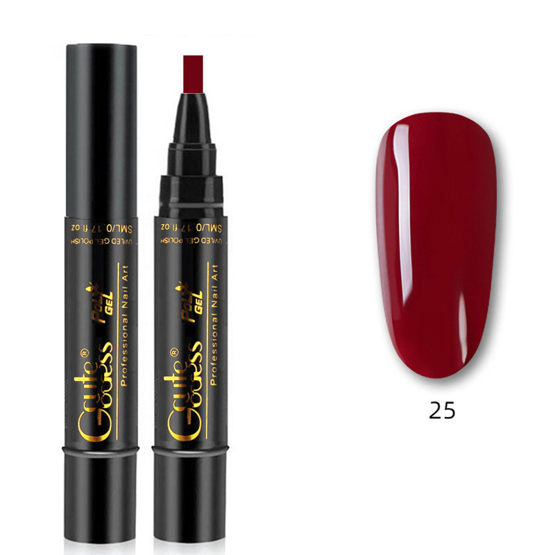 Ett-trinns lim Tre-i-ett Neglelakkpenn