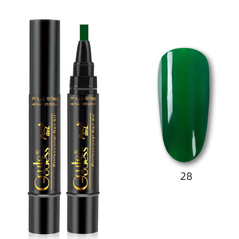 Ett-trinns lim Tre-i-ett Neglelakkpenn