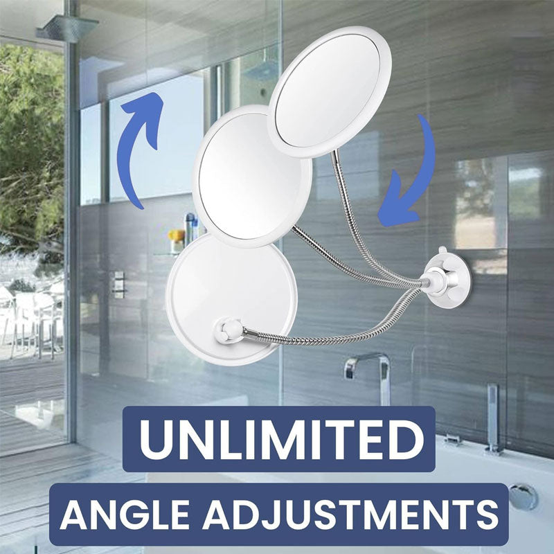 Led-belyst veggmontert sminkespeil