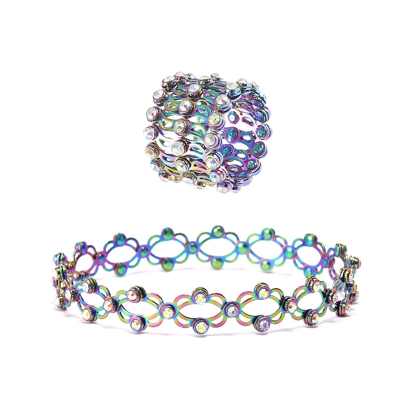 🔥Kjøp 1 få 1 gratis🔥Sammenleggbart ringarmbånd