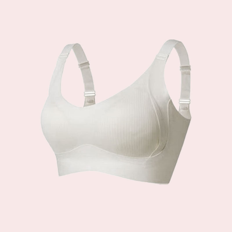🎁Ribbet push-up-bh med justerbare bøyler for kvinner