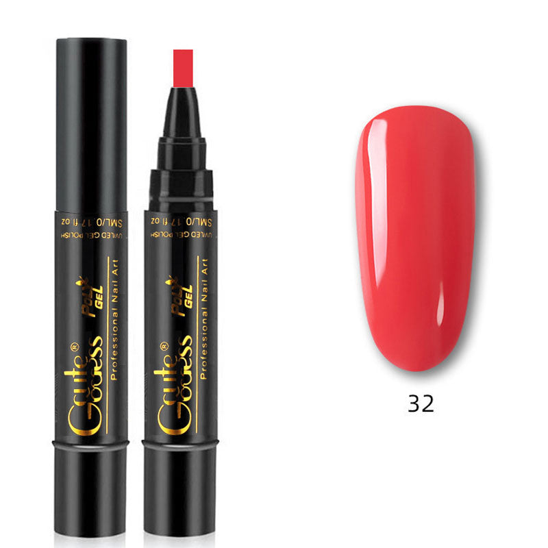 Ett-trinns lim Tre-i-ett Neglelakkpenn