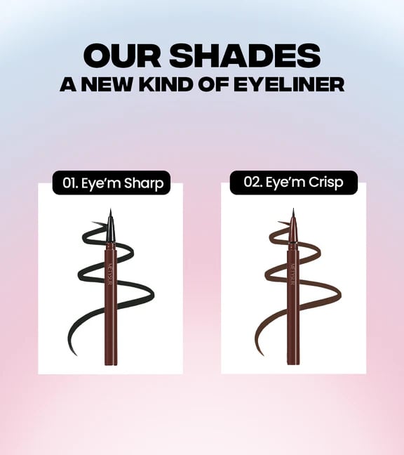 🔥Siste dag Kjøp 1 få 1 gratis - 🎁360° roterbar spiss | Vannfast flytende eyeliner
