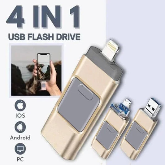 4 i 1 mobiltelefon U Disk