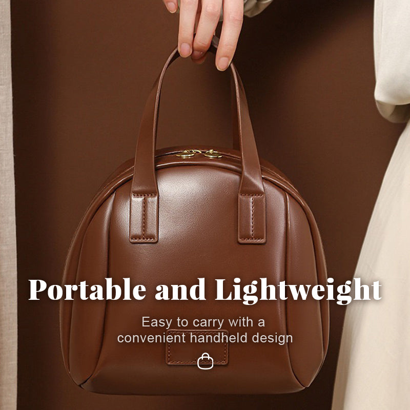 Håndholdt sminkeveske med stor kapasitet