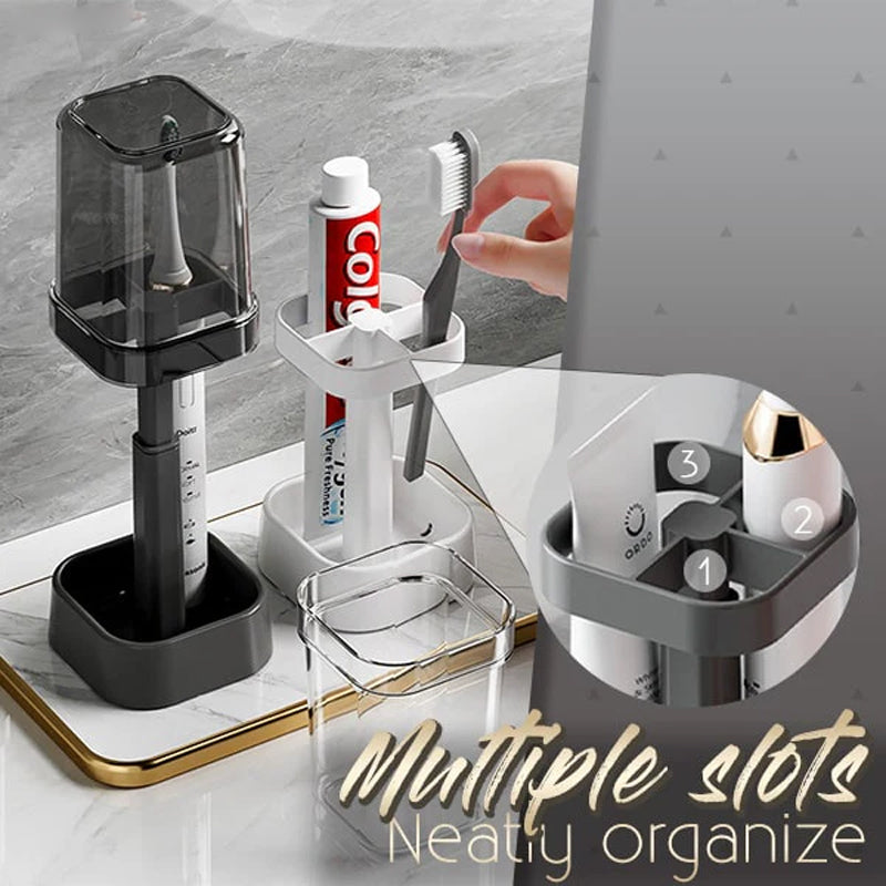 Oppbevaringsstativ for tannbørste (med deksel)/Storage rack for toothbrush (with cover)